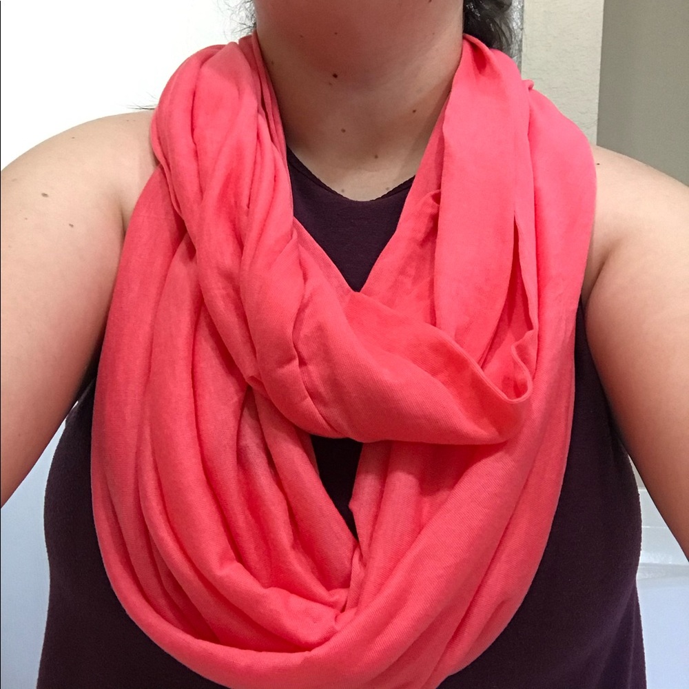 NWT - Lightweight salmon sunset wrap